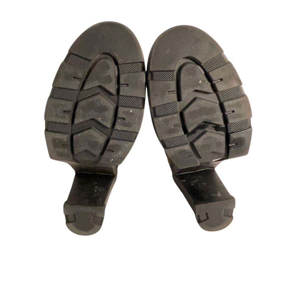 MARC FISHER LTD Green Suede RAMIO Pull On Lug Sole Ankle Boots Sz 7.5 NWOB - Picture 7 of 9